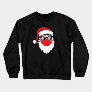 Pandemic Santa Claus with Mask Crewneck Sweatshirt